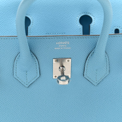 Hermes Epsom Birkin Sellier 25 Celeste 7 of 10
