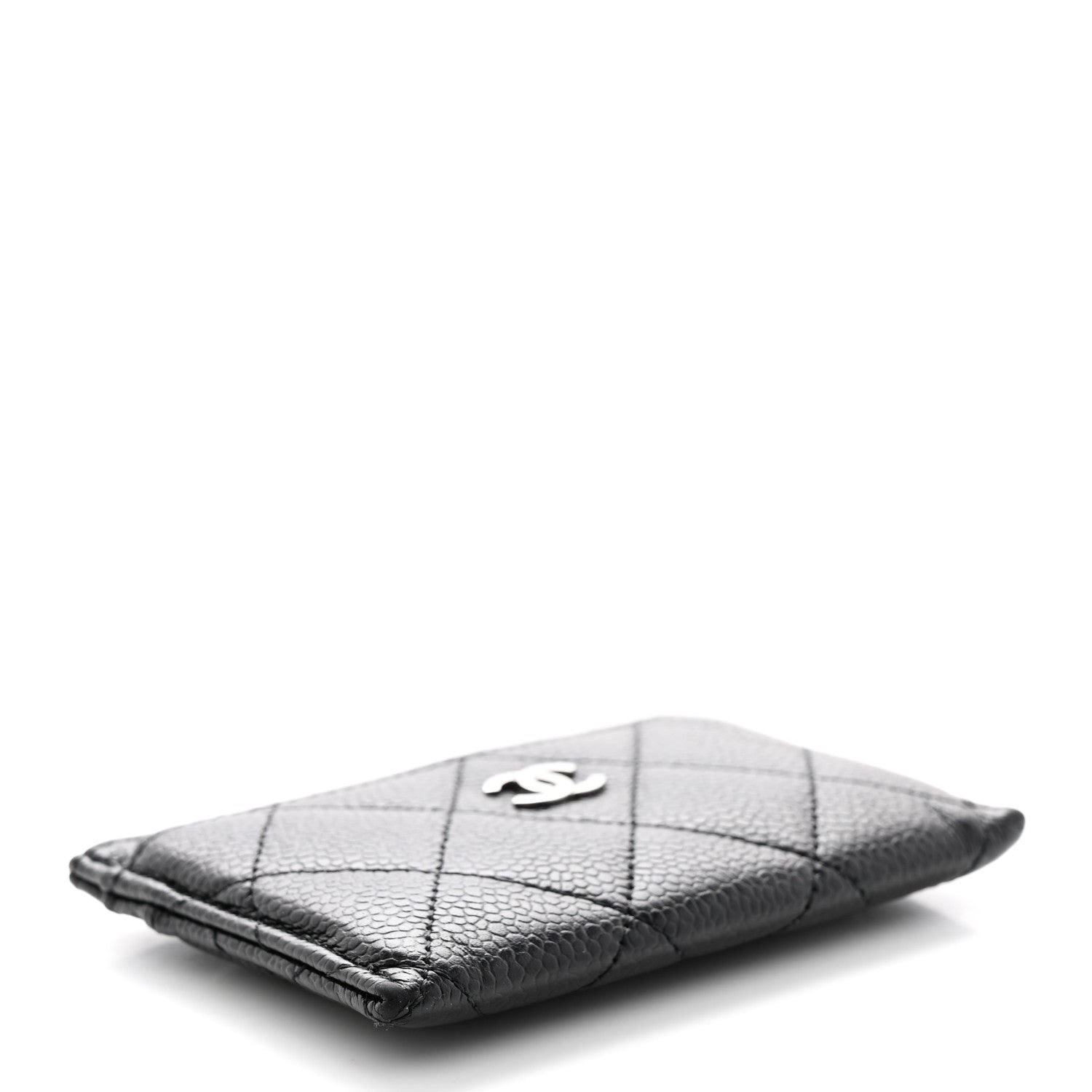 Chanel Caviar Quilted Card Holder Black 5 of 10