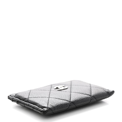 Chanel Caviar Quilted Card Holder Black 5 of 10