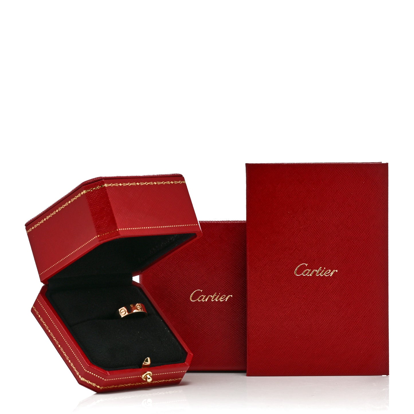 18K Yellow Gold 5.5mm LOVE Ring 52 6