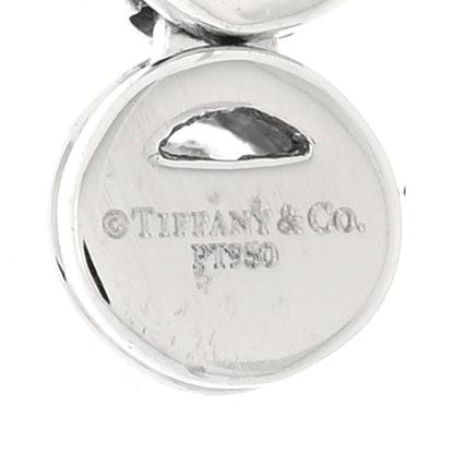 Tiffany Platinum Diamond Jazz Graduated Drop Earrings 4 of 5