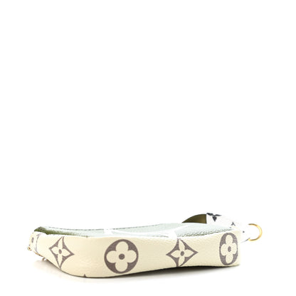Louis Vuitton Monogram Giant Micro Pochette Accessories Kaki White 3 of 4