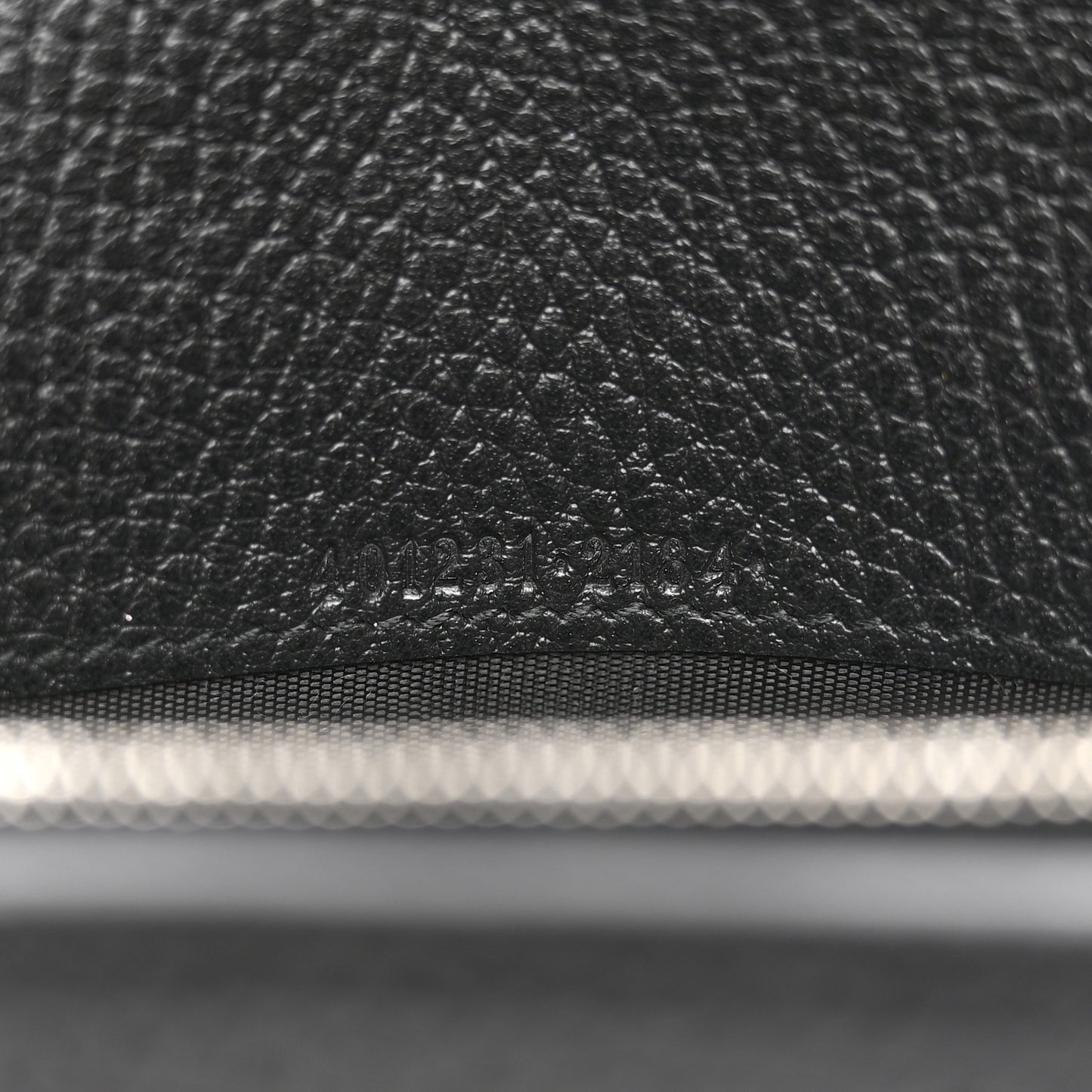 Calfskin Mini Dionysus Chain Wallet Black