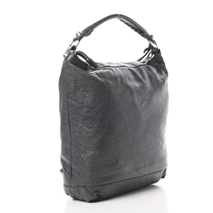 Balenciaga Agneau Giant 21 Silver Hardware Day Hobo Gris Tarmac 3 of 11