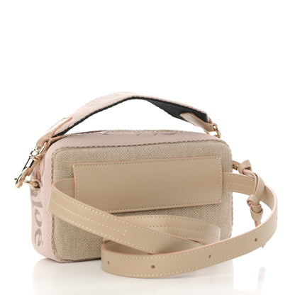 Chloe Linen Woody Belt Bag Blush Beige 3 of 13