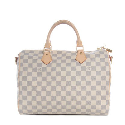 Louis Vuitton Damier Azur Speedy Bandouliere 30 1 of 9