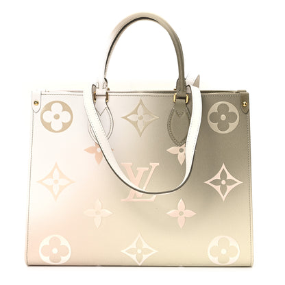 Louis Vuitton Monogram Giant Spring In The City Onthego MM Sunset Kaki 1 of 9