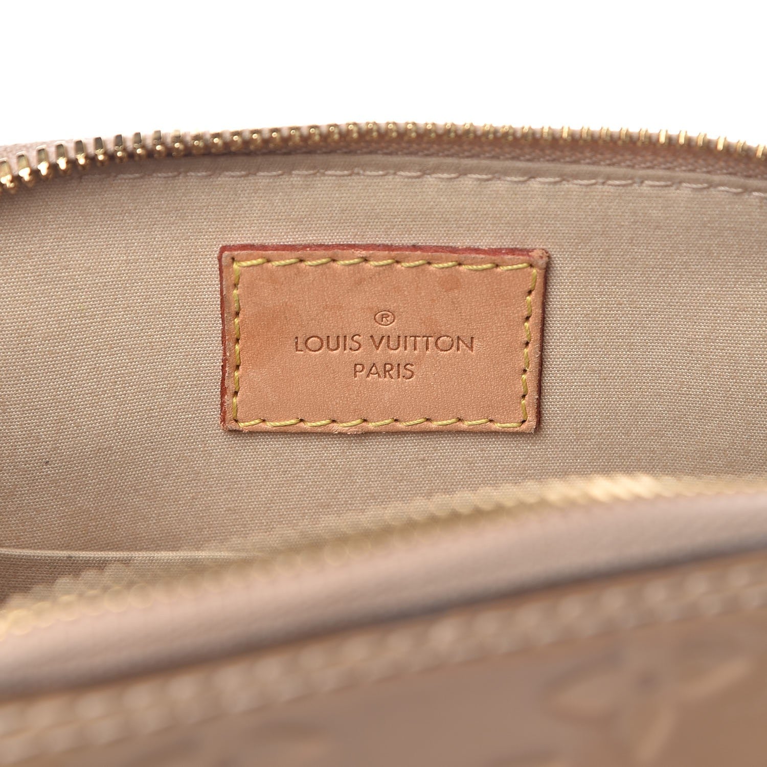 Louis Vuitton Vernis Alma BB Dune 7 of 10