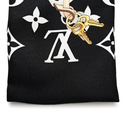 Louis Vuitton Silk Monogram Confidential Bandeau Black 5 of 5