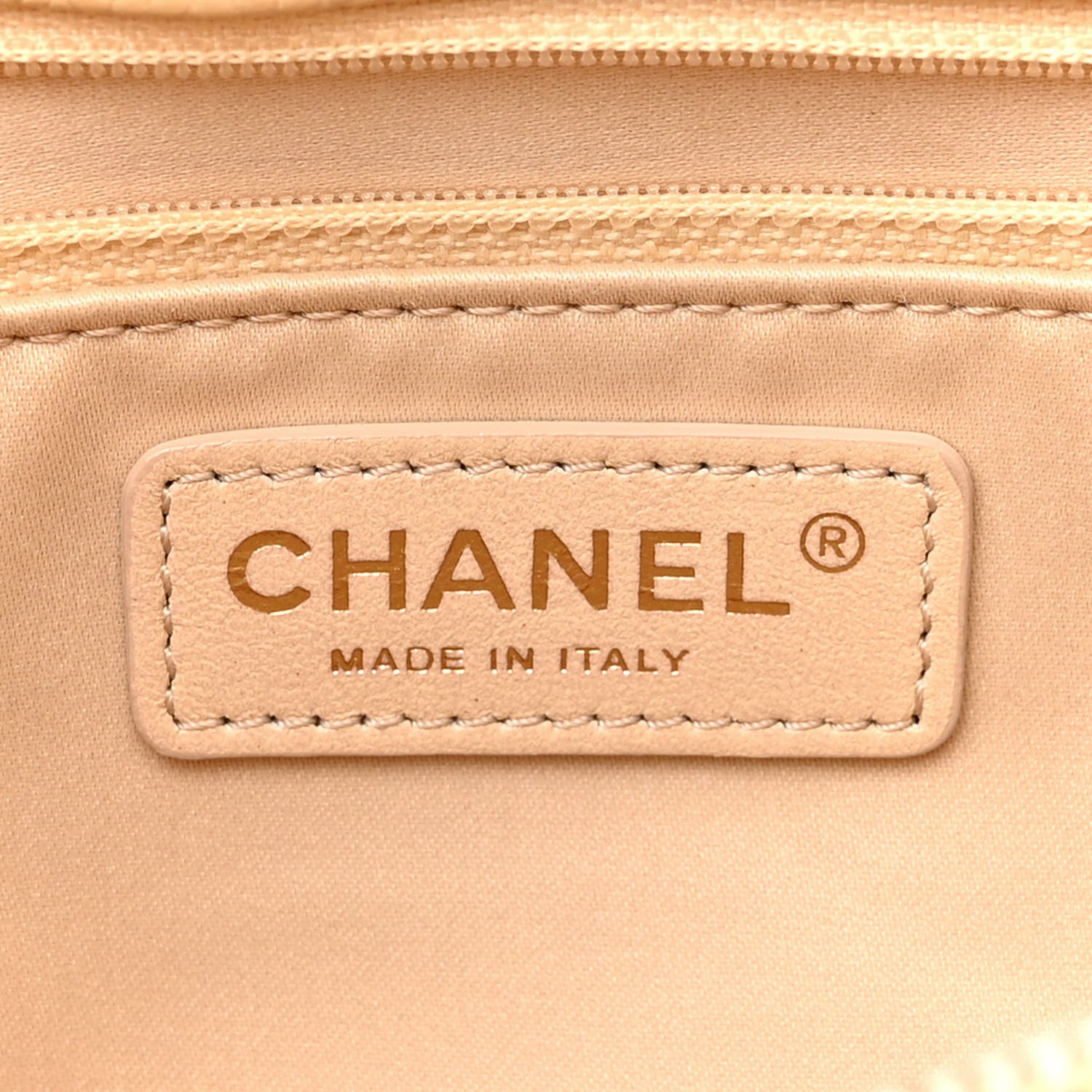 Chanel Caviar Quilted Grand Shopping Tote GST Beige Clair 6 of 19