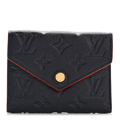 Louis Vuitton Empreinte Victorine Wallet Marine Rouge 1 of 7