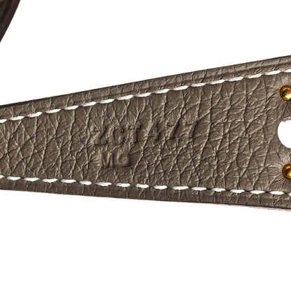 Hermes Taurillon Clemence Lindy 26 Etoupe 7 of 11