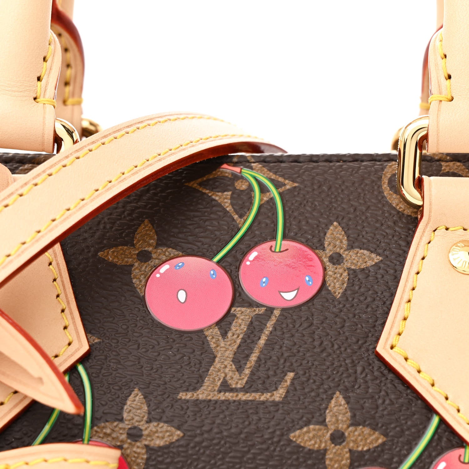 Louis Vuitton LV X TM Monogram Cerises Speedy Bandouliere 20 7 of 10