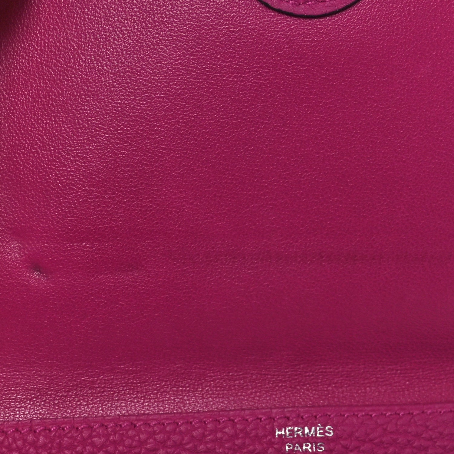 Hermes Togo Dogon Compact Wallet Rose Pourpre 9 of 9