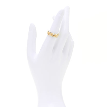 Tiffany 18K Yellow Gold Diamond Victoria Vine Band Ring 53 6.25 2 of 5