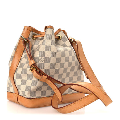 Louis Vuitton Damier Azur Noe BB 3 of 15