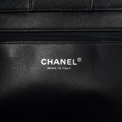Chanel Caviar Quilted Large Coco Handle Shopping Tote Black 7 of 11