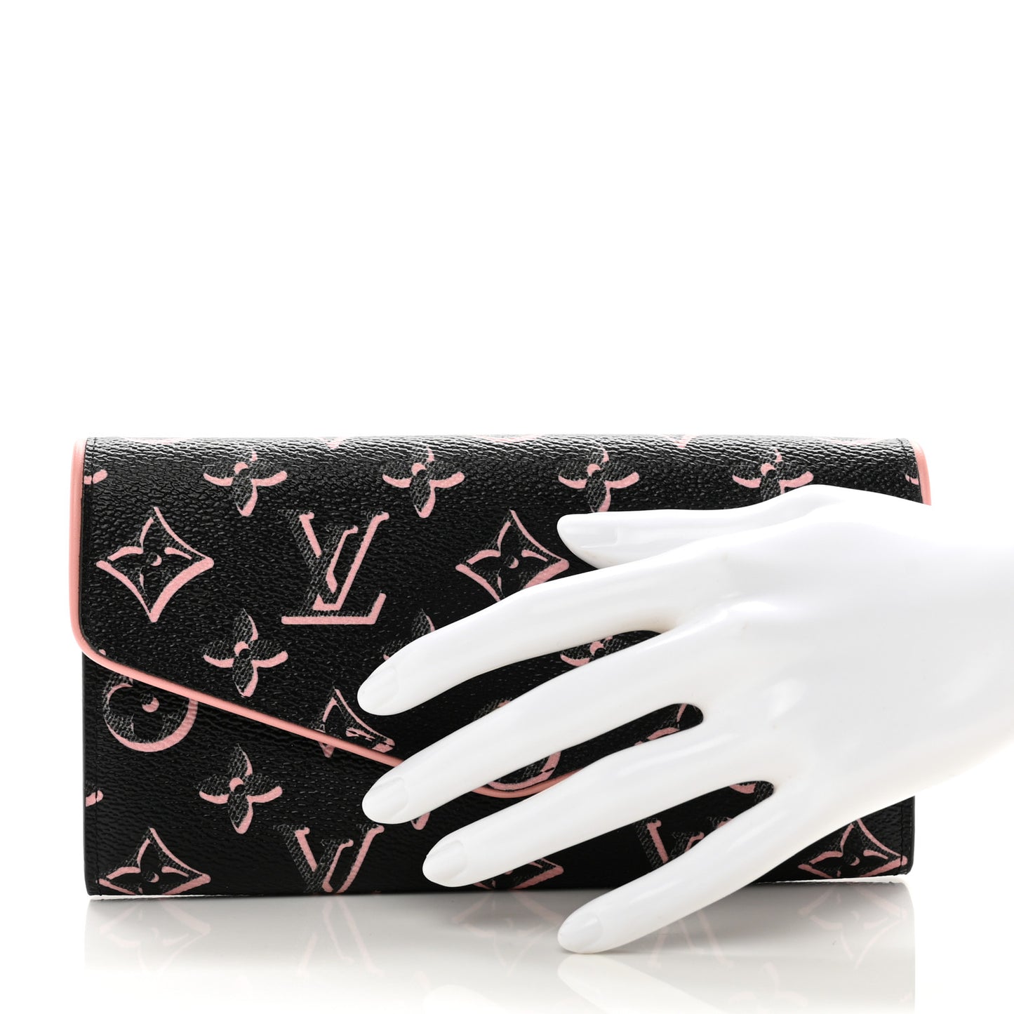 Monogram Fall For You Sarah Wallet Black