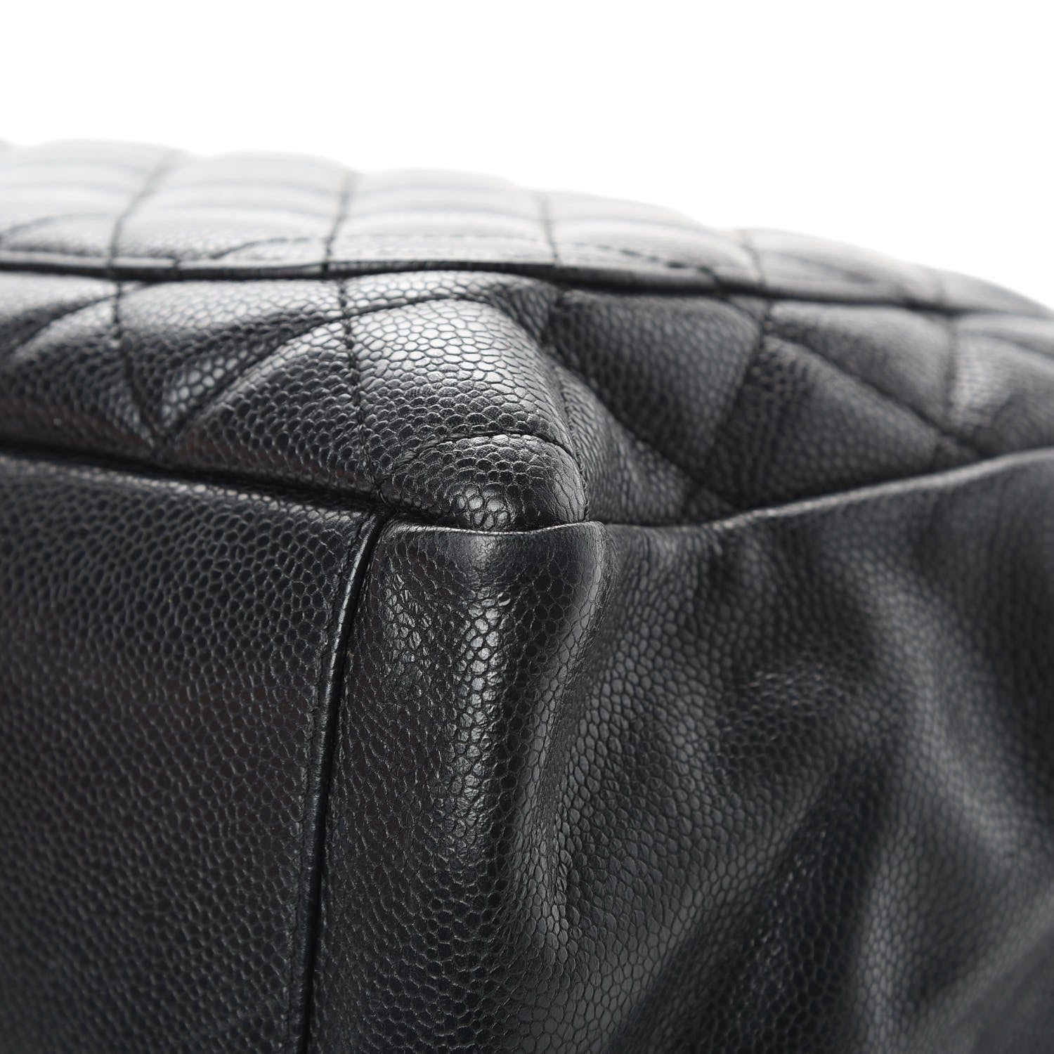 Chanel Caviar Quilted Grand Shopping Tote GST Black 11 of 13