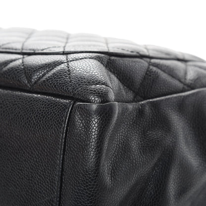 Chanel Caviar Quilted Grand Shopping Tote GST Black 11 of 13