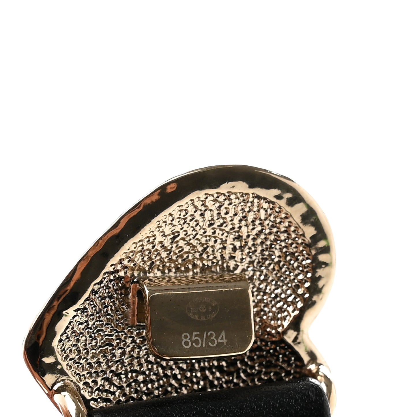 Lambskin Heart Belt 85 34 Black