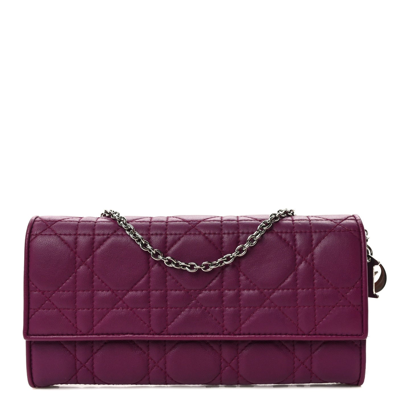 Lambskin Cannage Lady Dior Rendezvous Wallet On Chain More