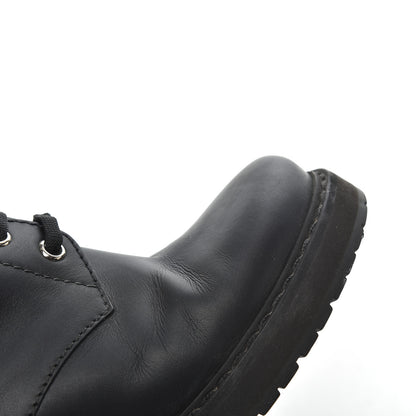 Fendi Calfskin Combat Boots 36.5 Black 10 of 17