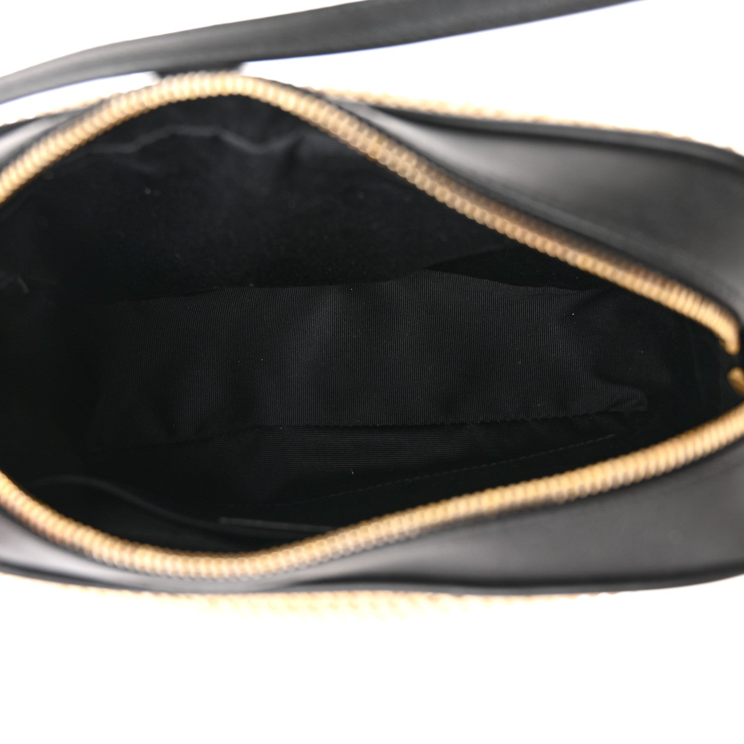 Saint Laurent Raffia Canvas Monogram Lou Camera Bag Naturel 5 of 11