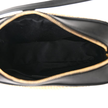 Saint Laurent Raffia Canvas Monogram Lou Camera Bag Naturel 5 of 11