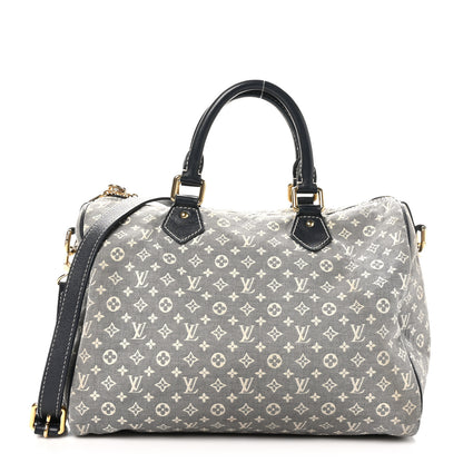 Louis Vuitton Monogram Idylle Speedy Bandouliere 30 Encre 1 of 10