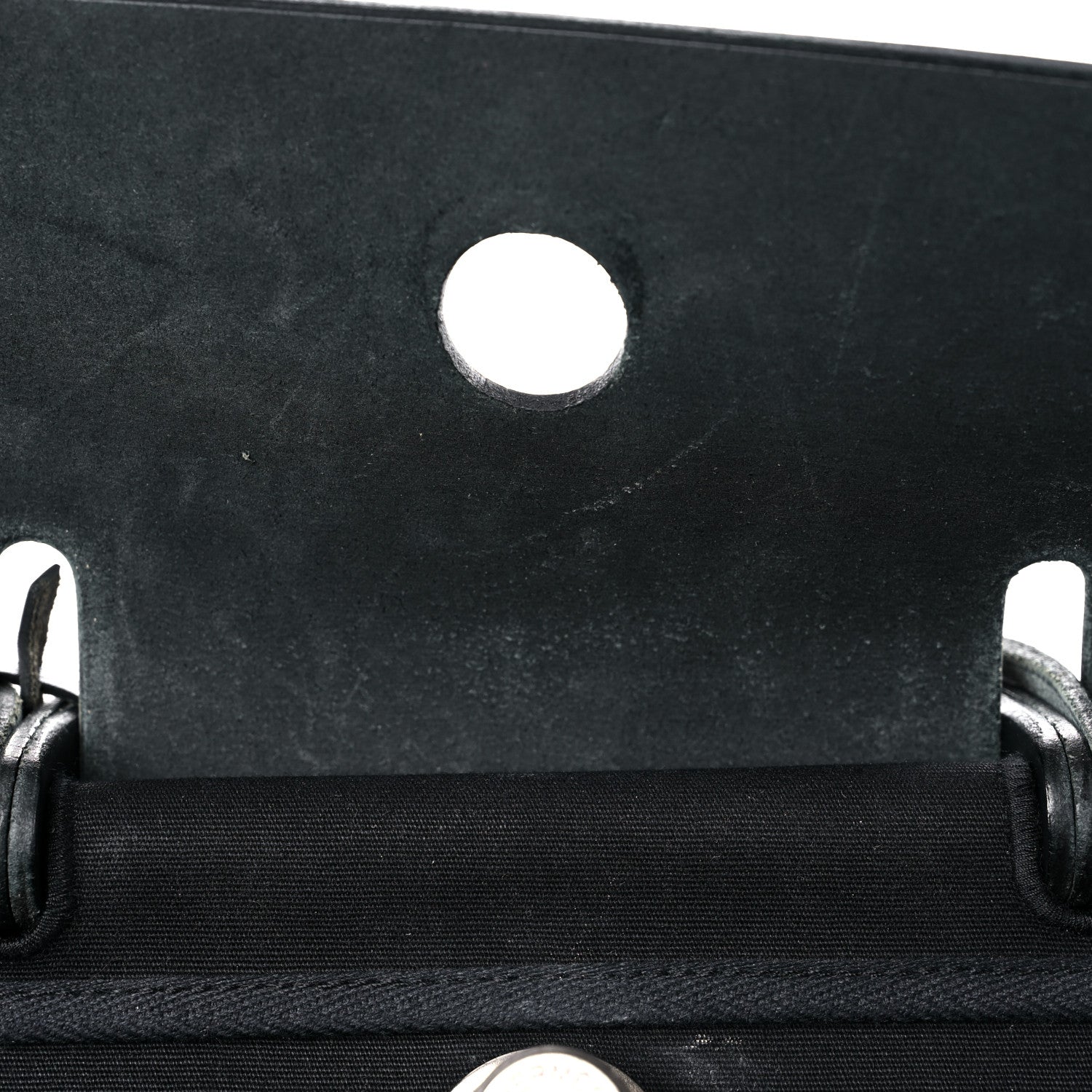 Hermes Toile Vache Hunter Herbag 50 Black 14 of 27