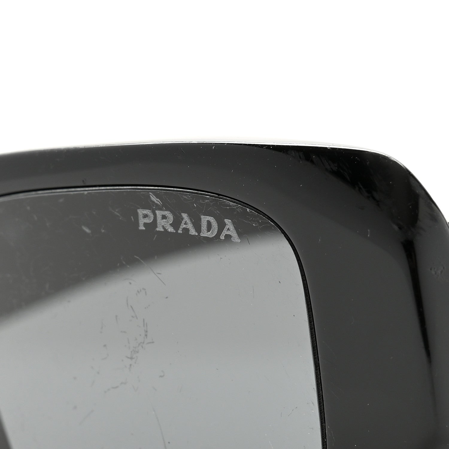 Prada Acetate Symbole Sunglasses SPR 17W Black 7 of 8