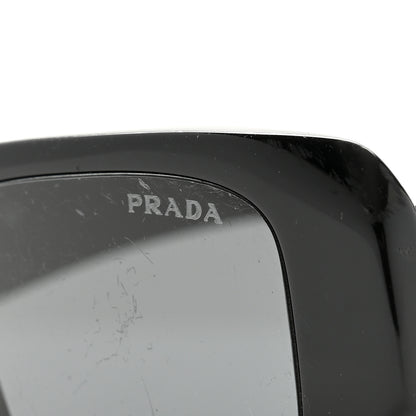 Prada Acetate Symbole Sunglasses SPR 17W Black 7 of 8