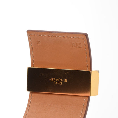 Hermes Shiny Alligator Collier De Chien CDC Bracelet S Bougainvillea 6 of 6