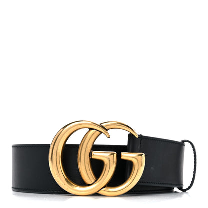 Gucci Calfskin Double G 40mm Belt 70 28 Black 1 of 10