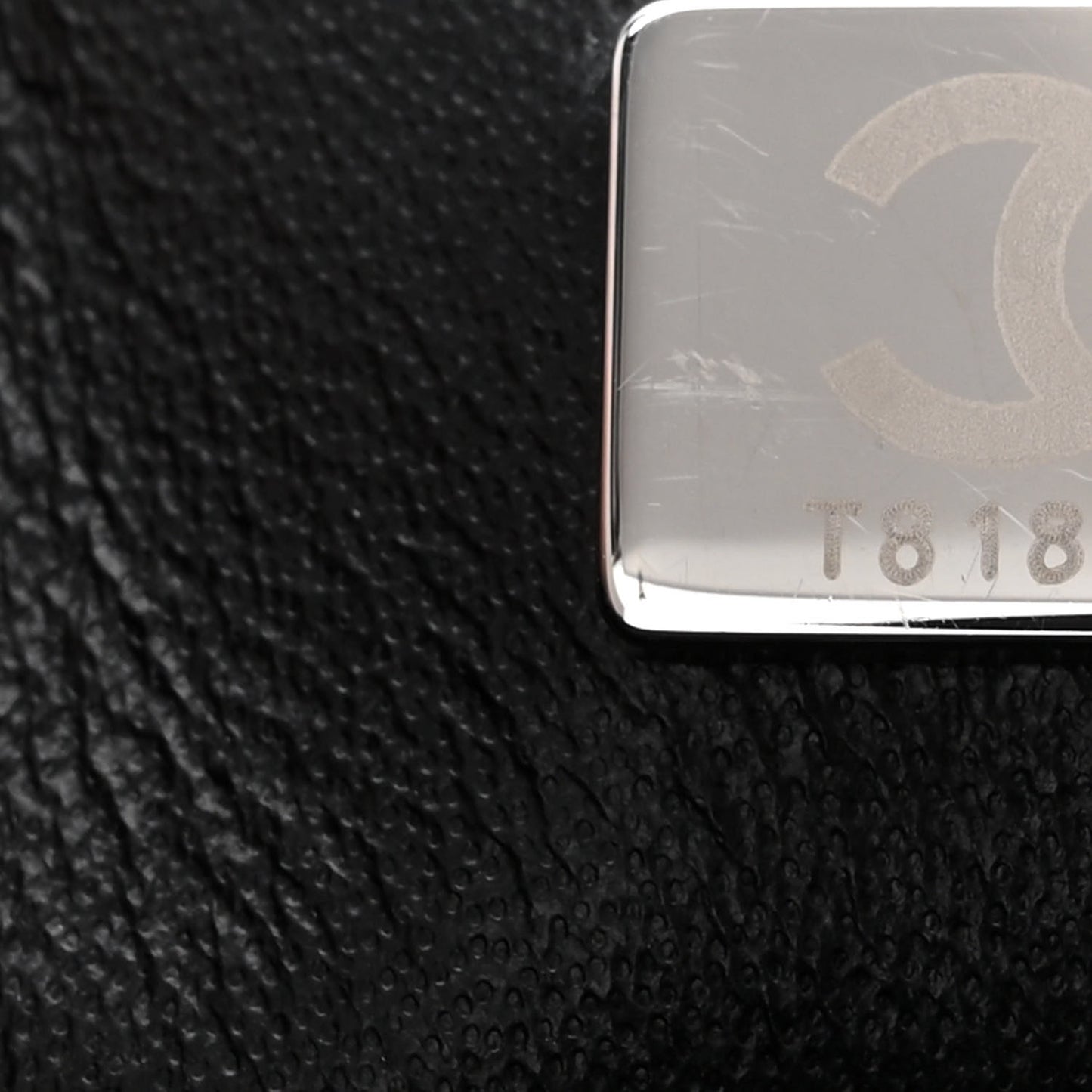 Lambskin Quilted Mini Rectangular Flap So Black