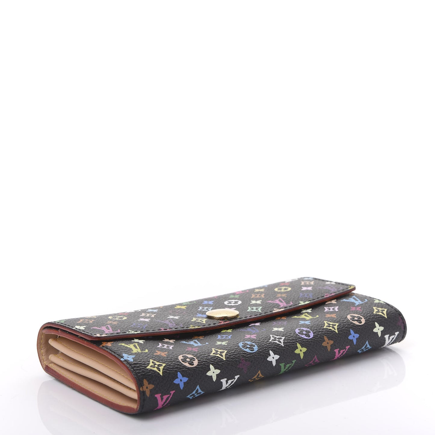 Monogram Multicolor Sarah Wallet Black