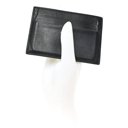 Hermes Evercolor Citizen Twill Card Case Black Bleu de France Bleu Saphir 2 of 7