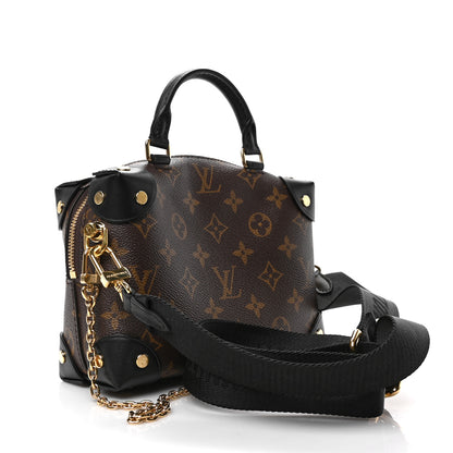 Louis Vuitton Monogram Petite Malle Souple Black 3 of 8