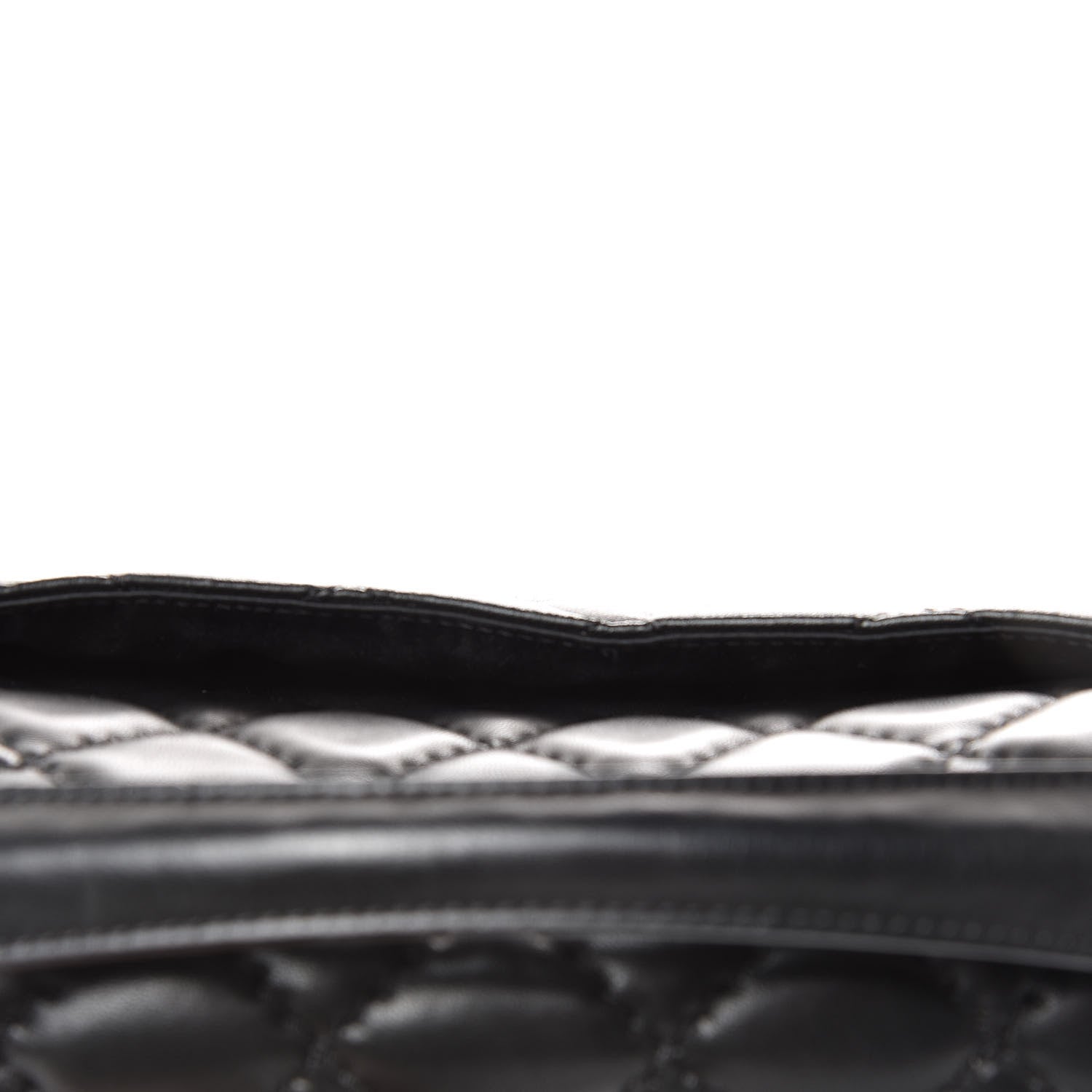 Chanel Lambskin Quilted Jumbo Easy Carry Flap Black 13 of 16