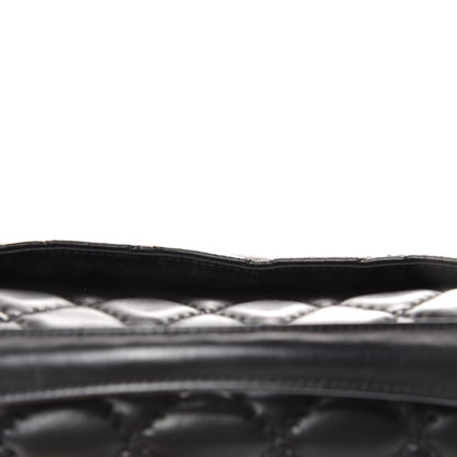 Chanel Lambskin Quilted Jumbo Easy Carry Flap Black 13 of 16