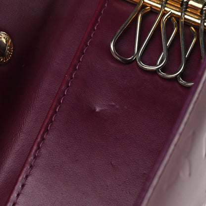 Louis Vuitton Vernis Multicles 4 Key Holder Amarante 14 of 16