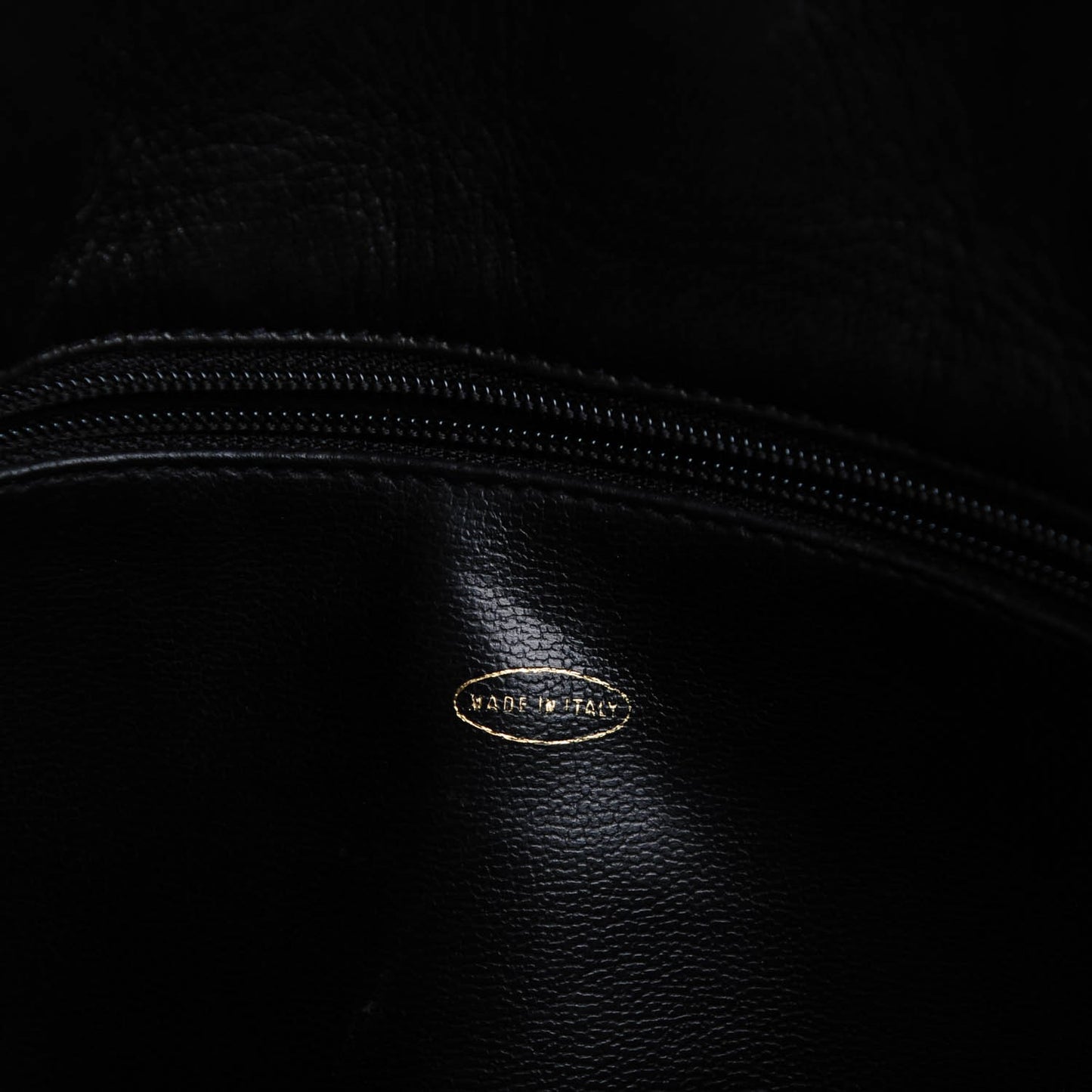 Lambskin Shoulder Bag Black