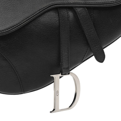 Christian Dior Calfskin Saddle Bag Black 8 of 19