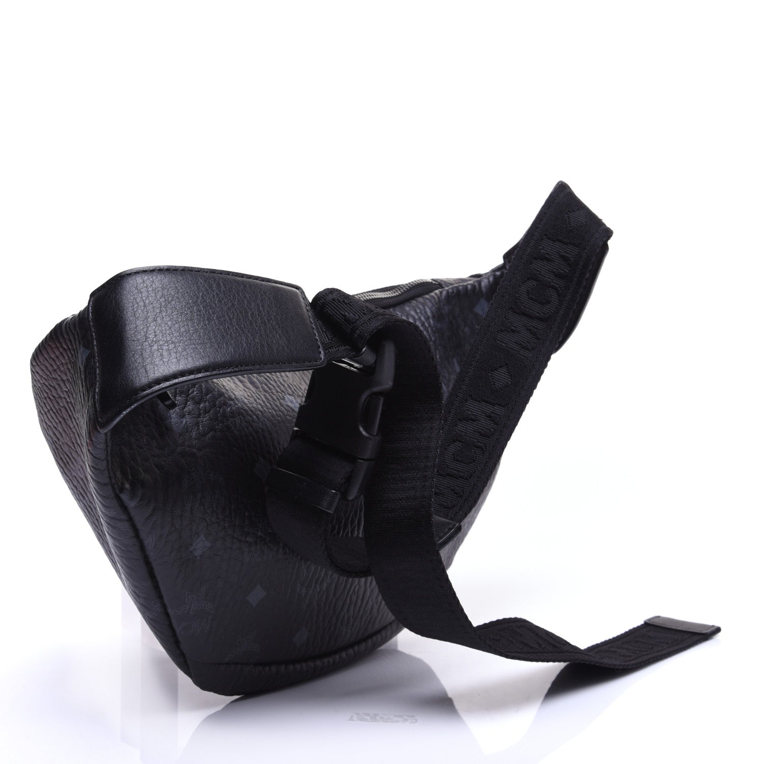 MCM Visetos Stark Belt Bag Black 3 of 15