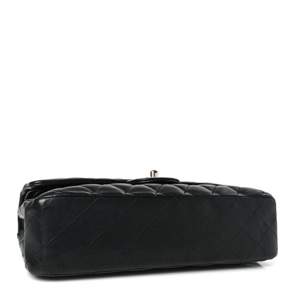 Chanel Lambskin Quilted Medium Double Flap Black 4 of 9