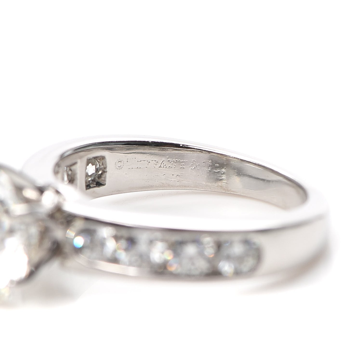 Platinum Diamond 2.23ct Engagement Ring 50 5.25