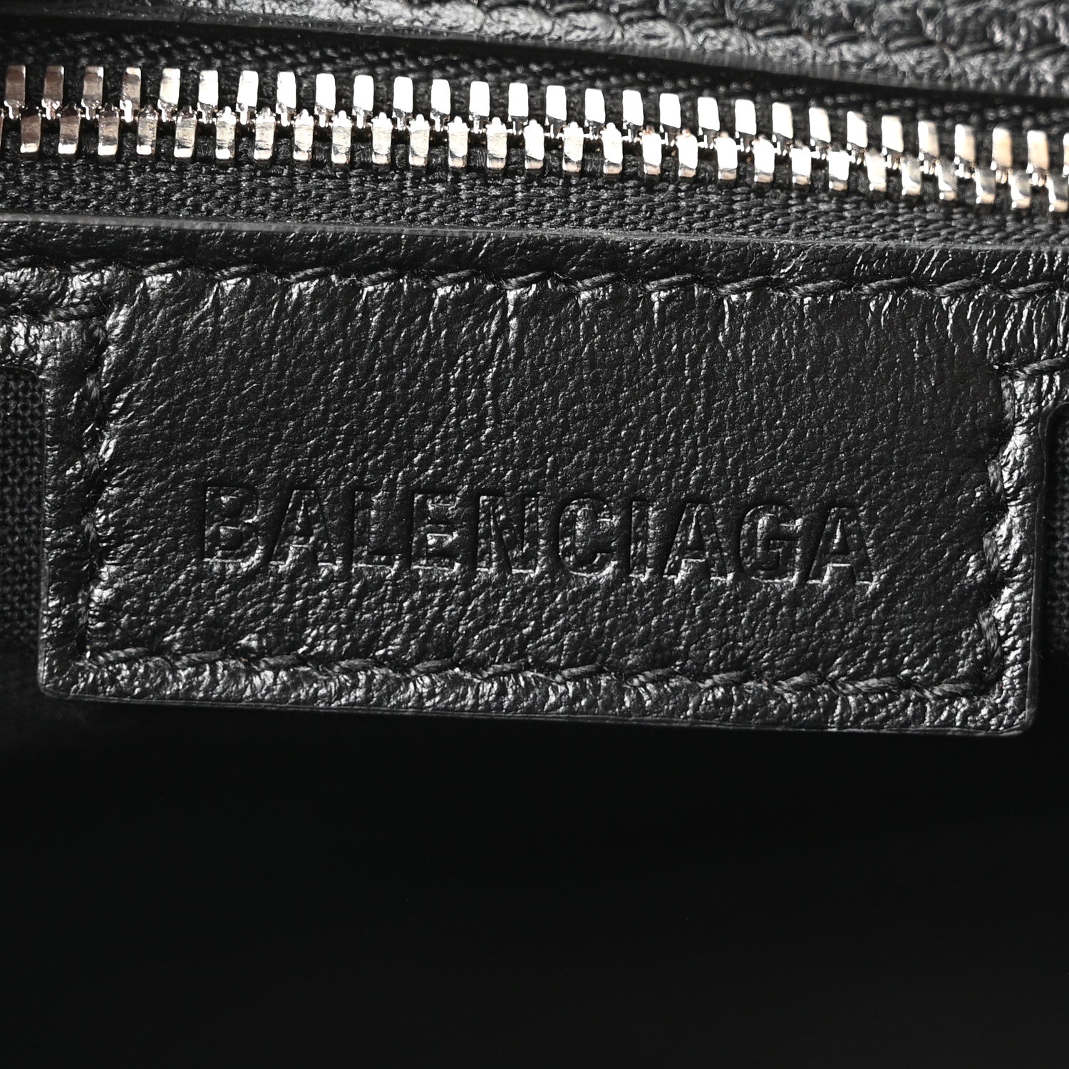 Balenciaga Agneau Arena Mini Le Cagole Duffle Crossbody Bag Black 7 of 11