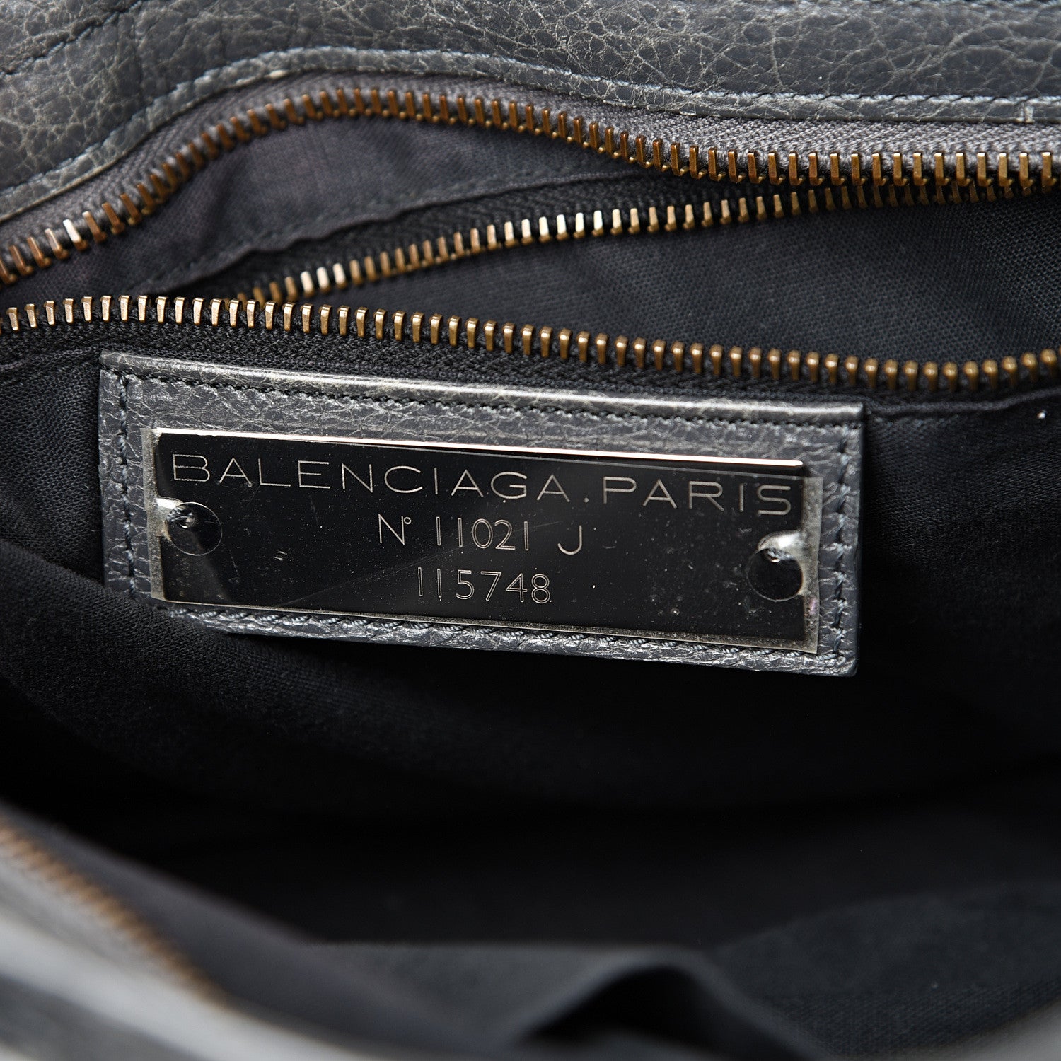 Balenciaga Agneau Classic Hardware City Gris Tarmac 5 of 12