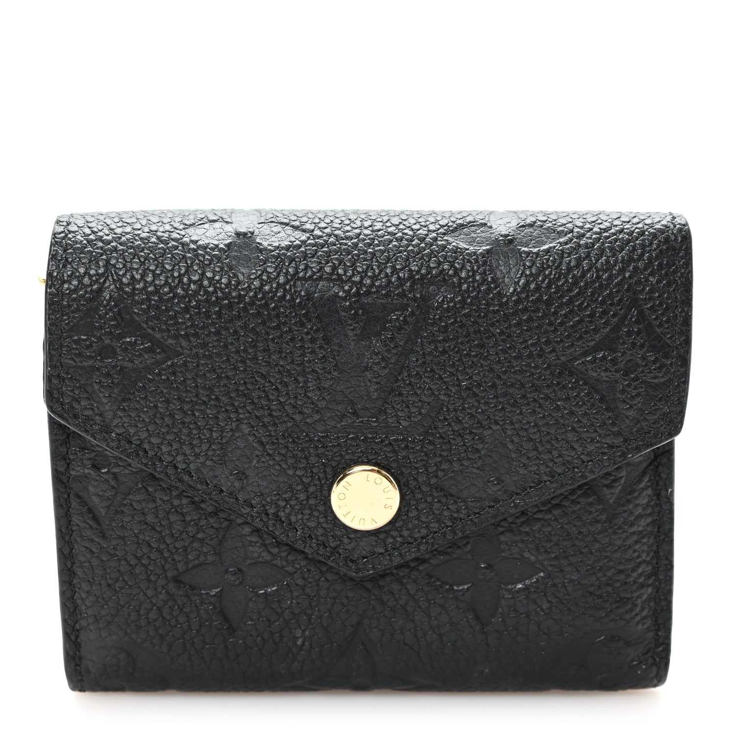 Louis Vuitton Empreinte Victorine Wallet Black 1 of 7